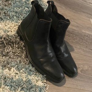 Black men’s dress shoes- never worn!